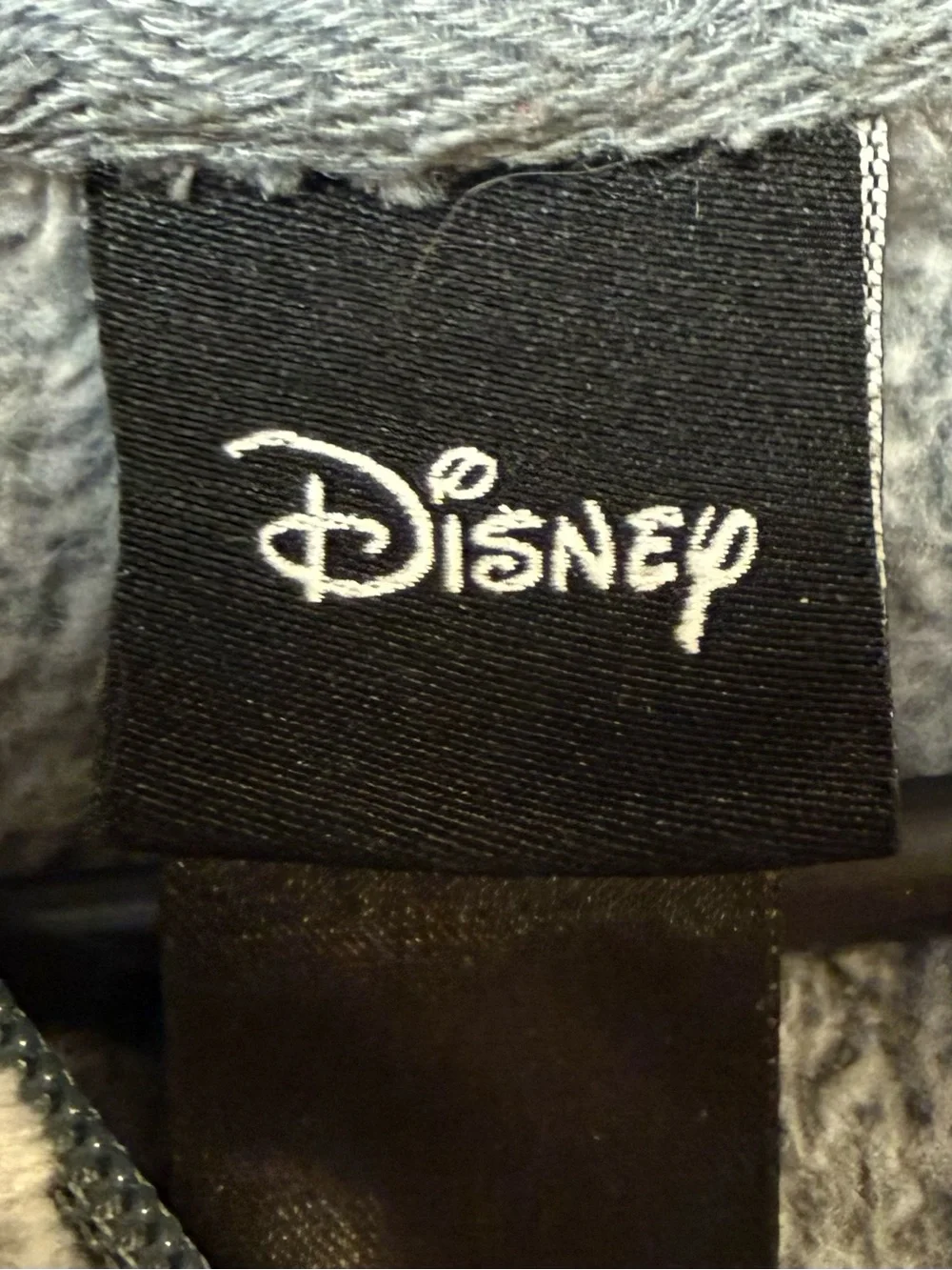 Disney Gray and White Mickey Mouse Fleece Onesie Pajama Set - Picture 12 of 13
